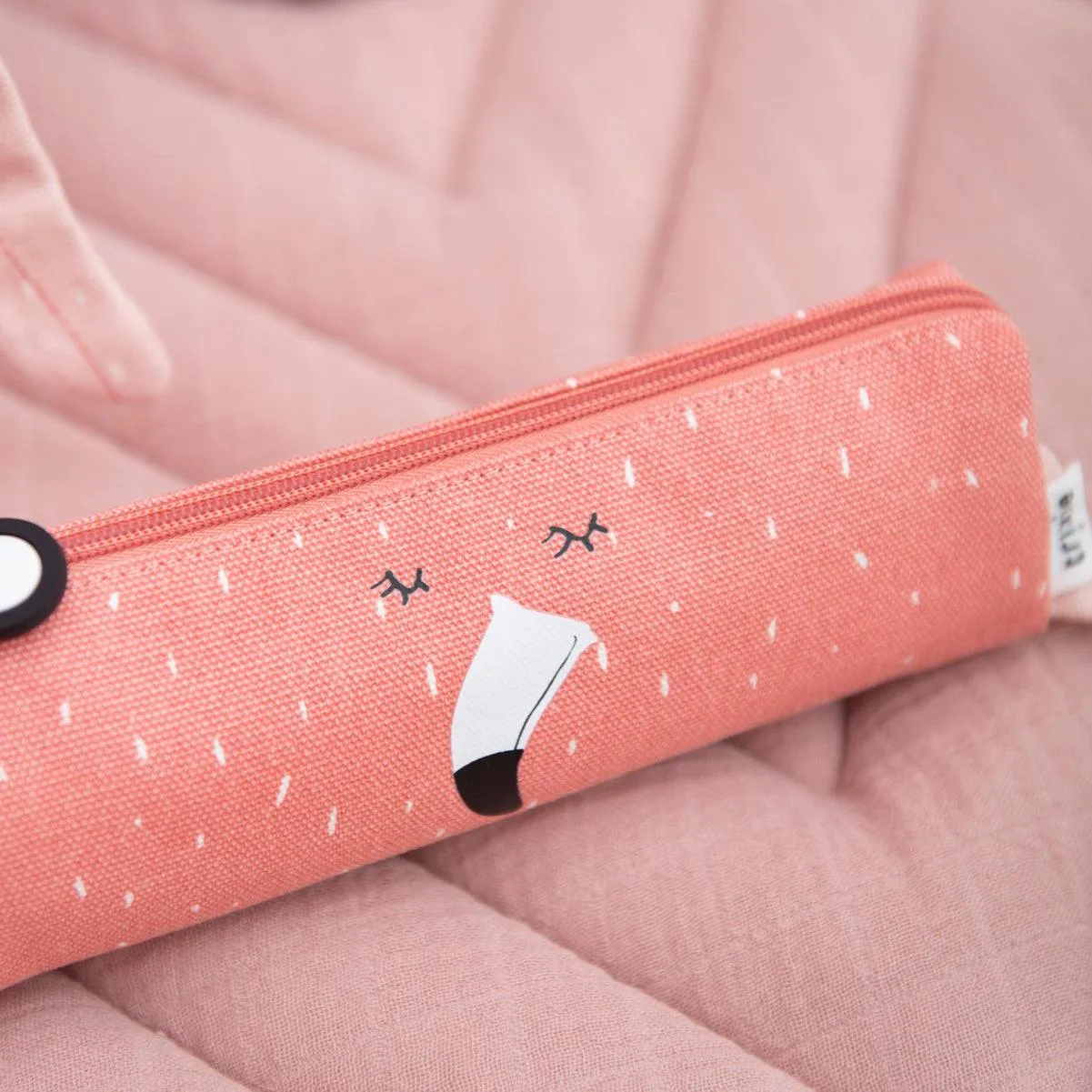 Pencil Case Long - Mrs. Flamingo