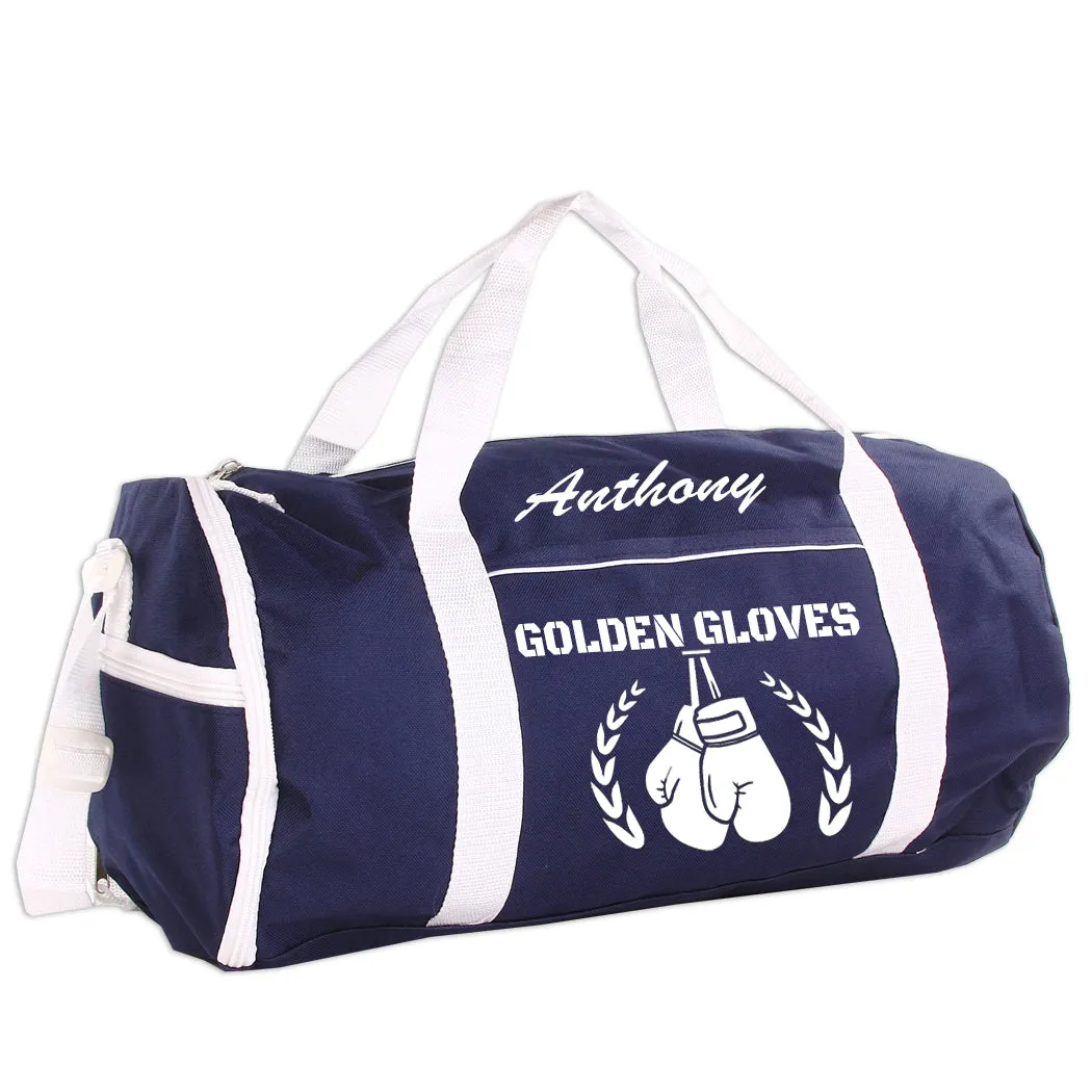 Personalized Sport/Gym Roll Duffel Bag - Boxing (Available in 4 Colors)