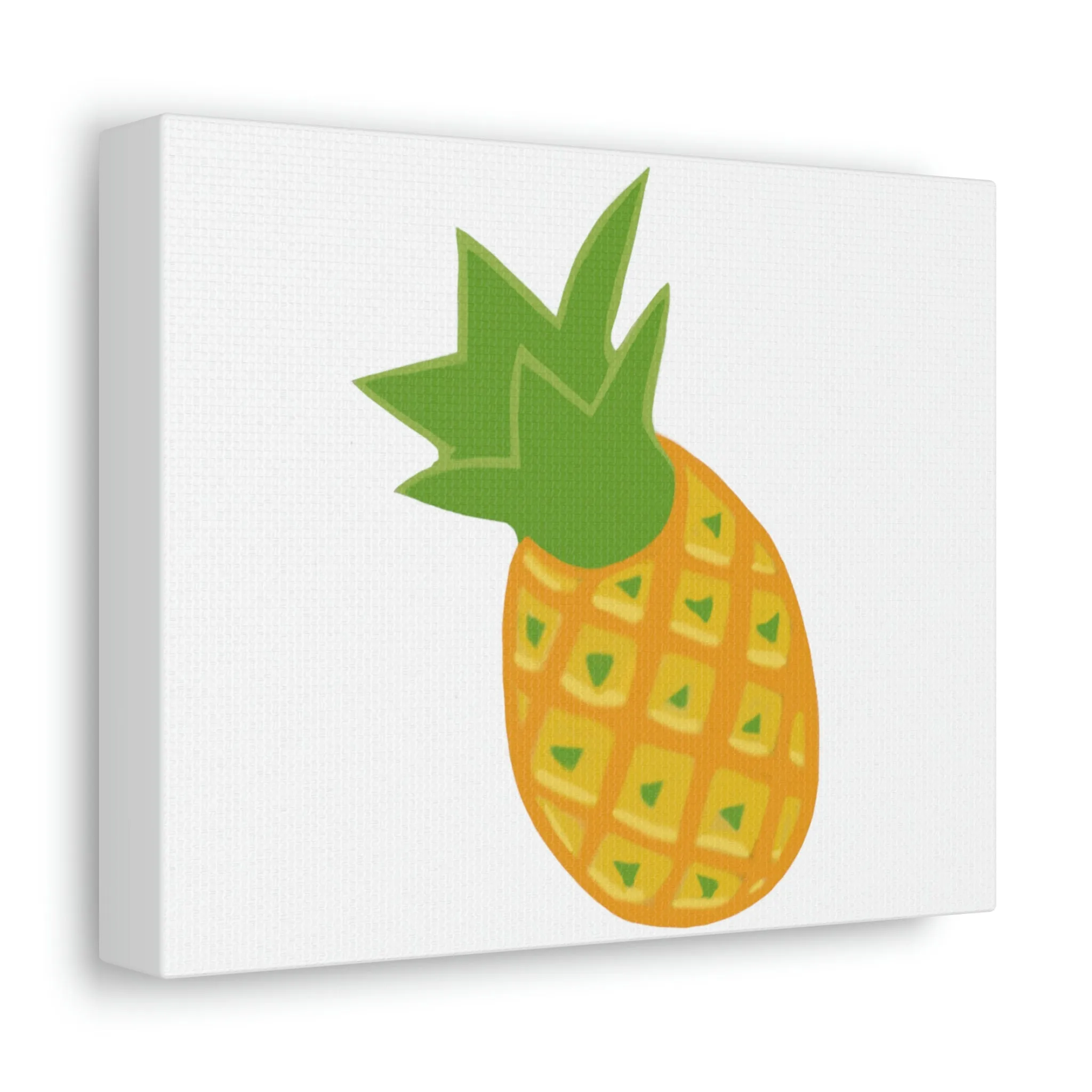 Pineapple Stretched Canvas