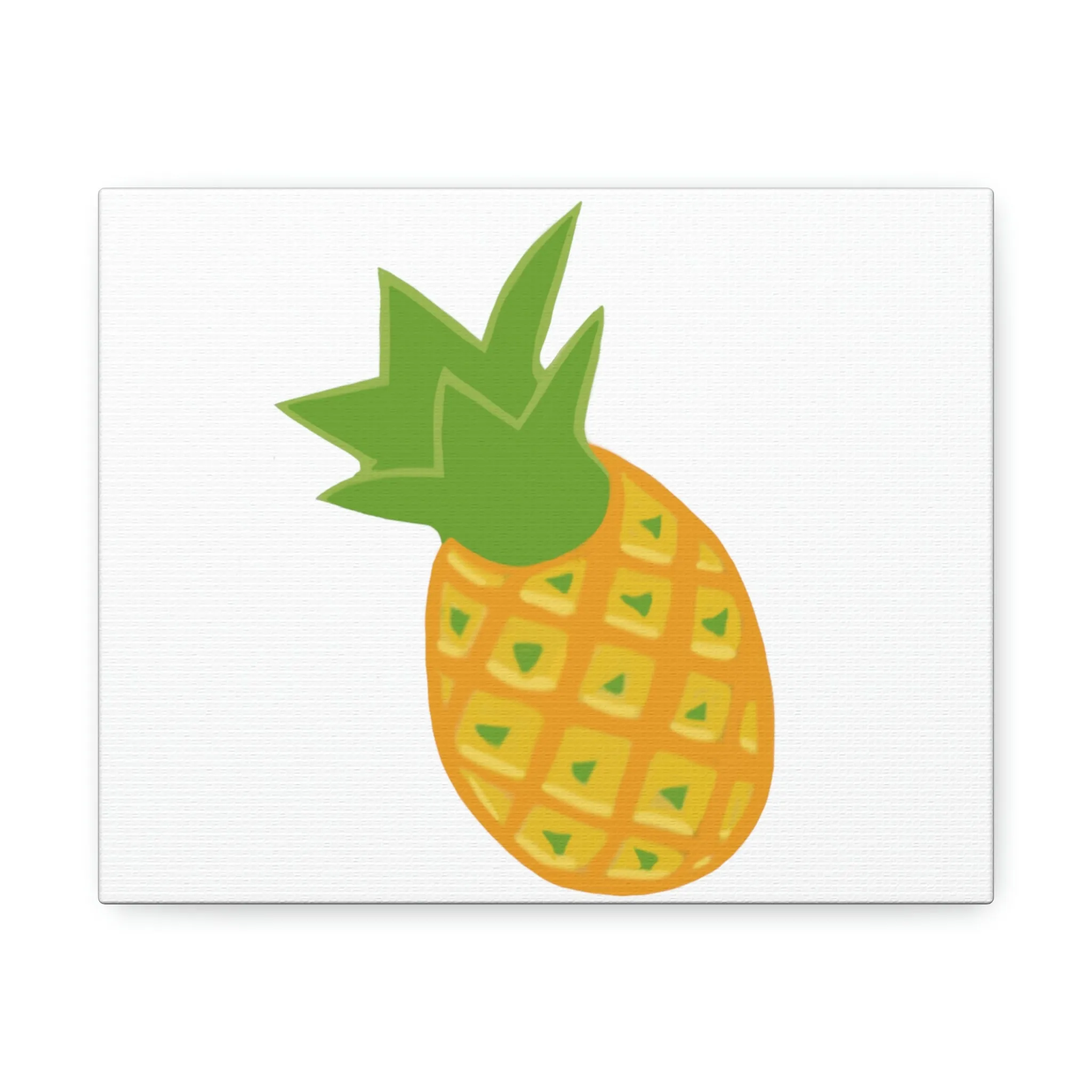 Pineapple Stretched Canvas