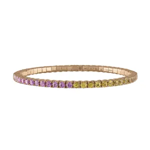 Pink & Yellow Sapphires · Duet Bracelets