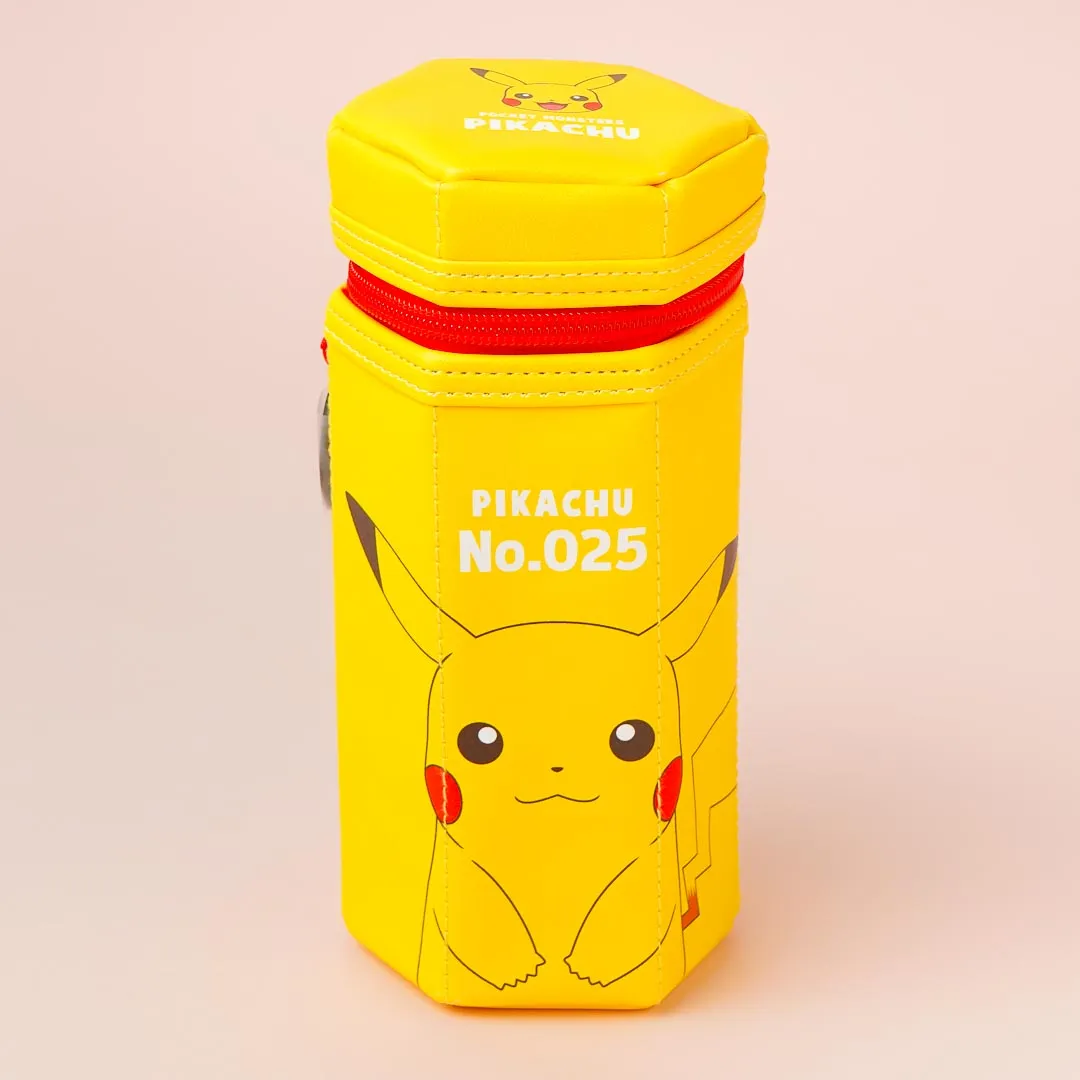 Pokemon Pikachu No. 025 Hexagonal Pencil Case