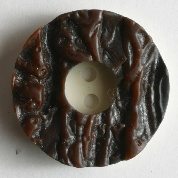 polyester button brown 5466