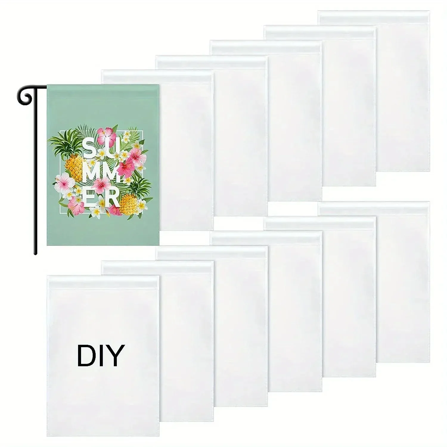 Polyester Garden Flags For DIY