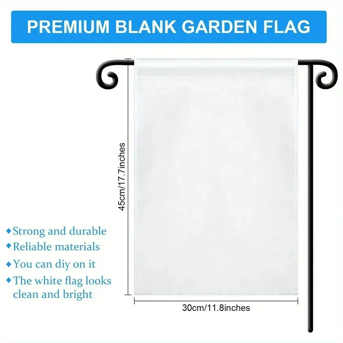 Polyester Garden Flags For DIY