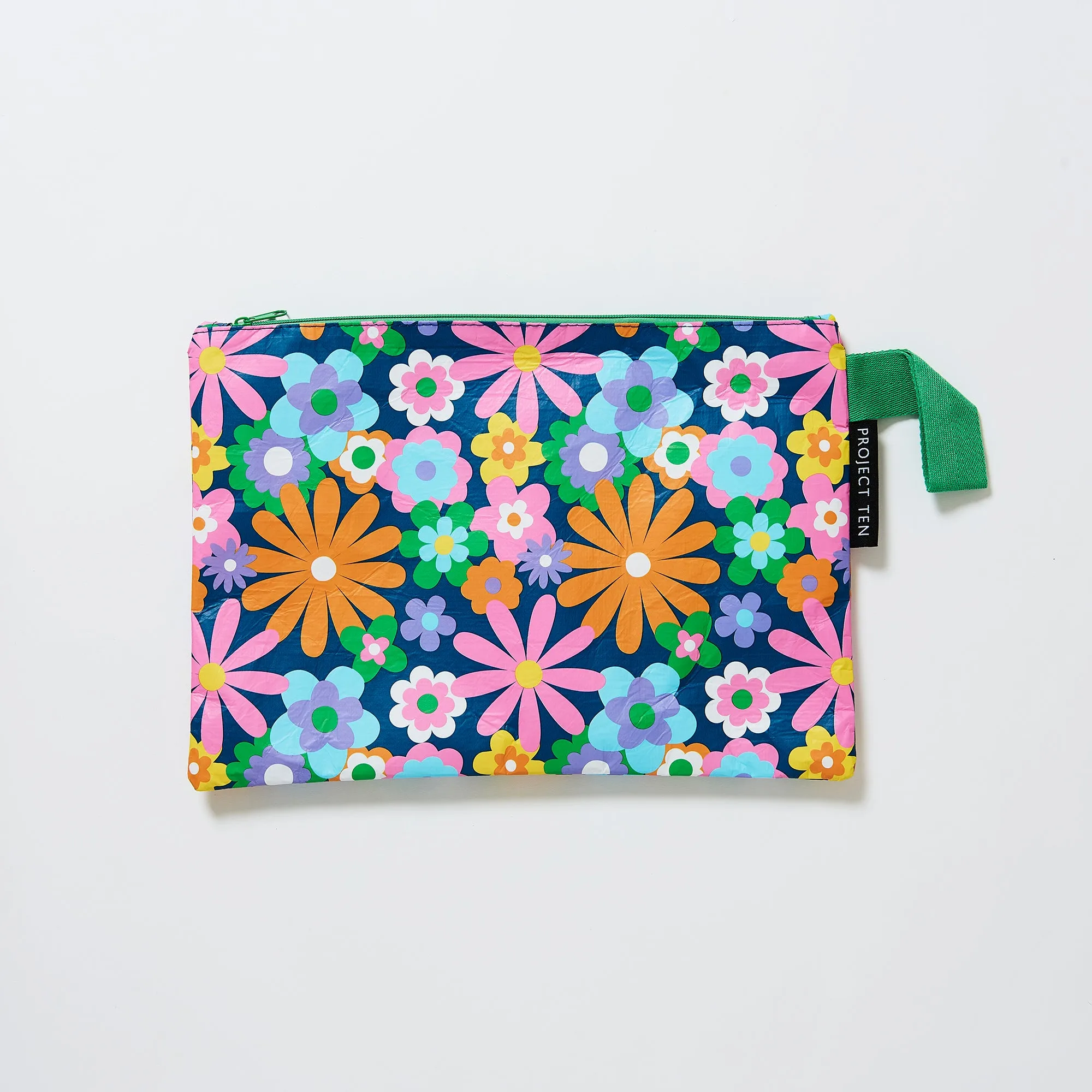 Pop Floral Zip Pouch