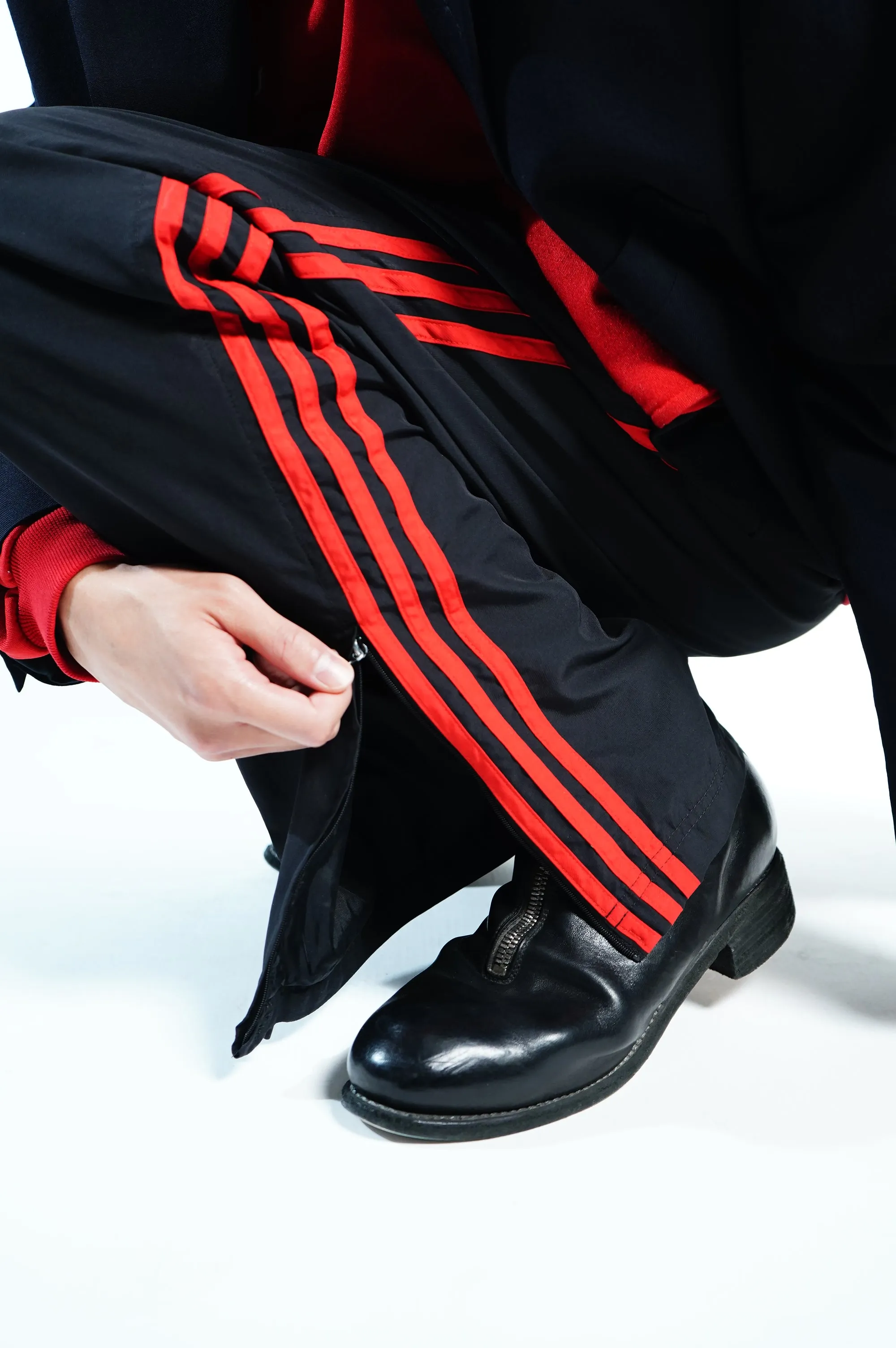 "adidas" -Polyester Track Pants-