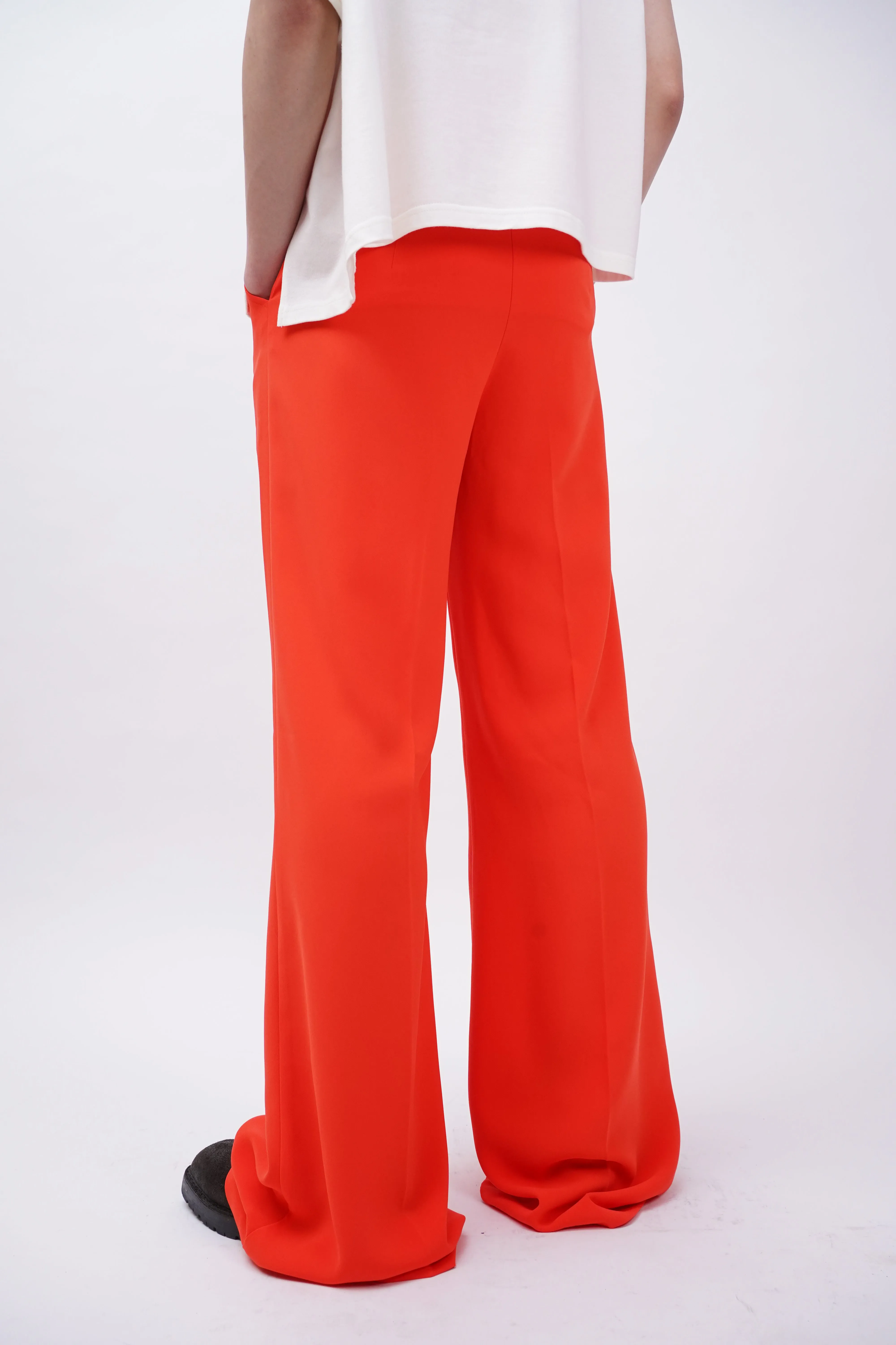 "AMANDA UPRICHARD" -Polyester Baggy Pants-