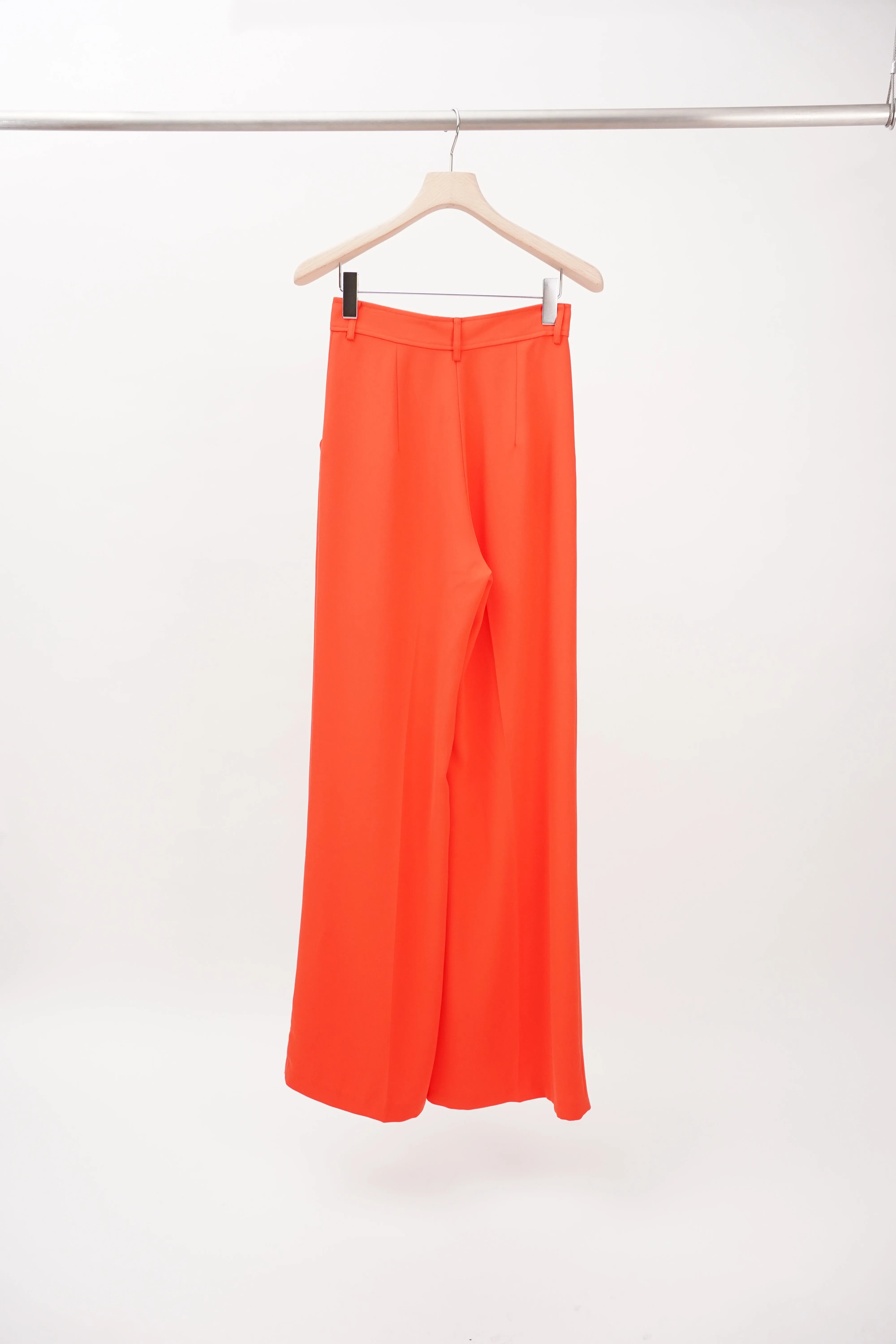 "AMANDA UPRICHARD" -Polyester Baggy Pants-