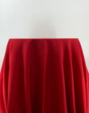 Red Polyester Tablecloth