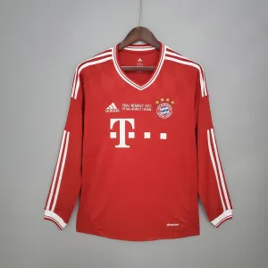 Retro long sleeve Bayern Munich 13/14 Champions League home S-XXL