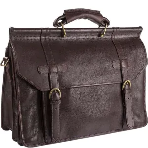 Roma  Leather Briefcase