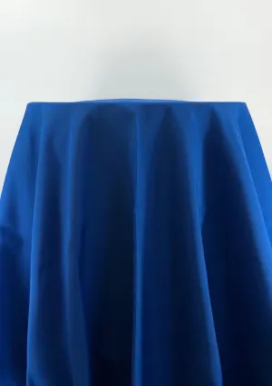 Royal Blue Polyester Tablecloth