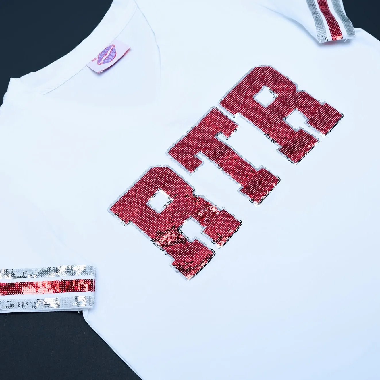 RTR White Jersey Tee