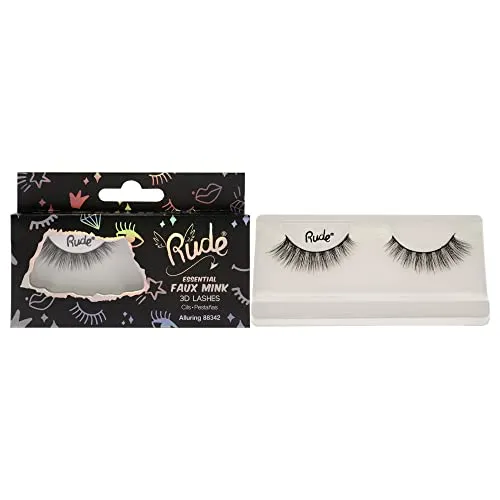 Rude - Essential Faux Mink 3D Lashes - Alluring