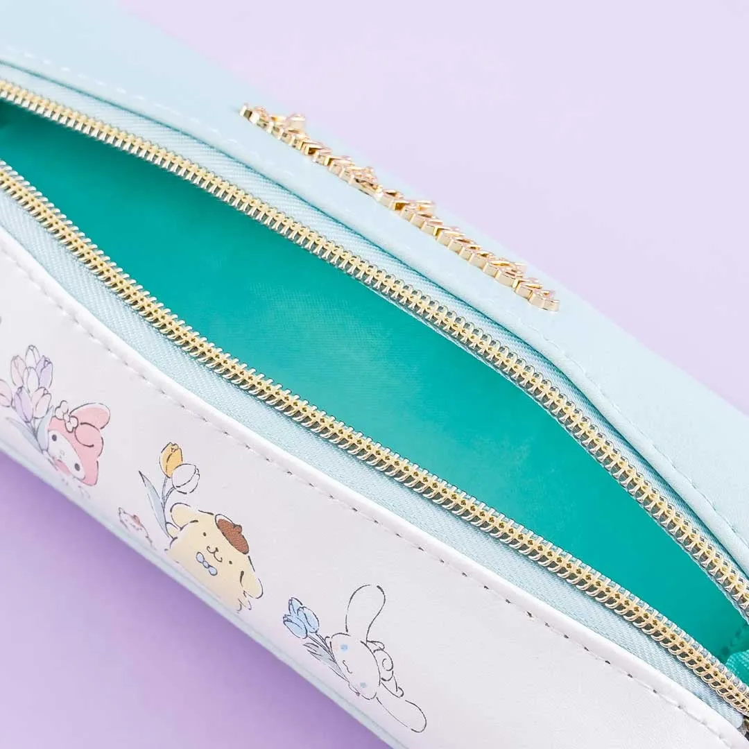 Sanrio Characters Tulip Love Dual Compartment Pencil Case