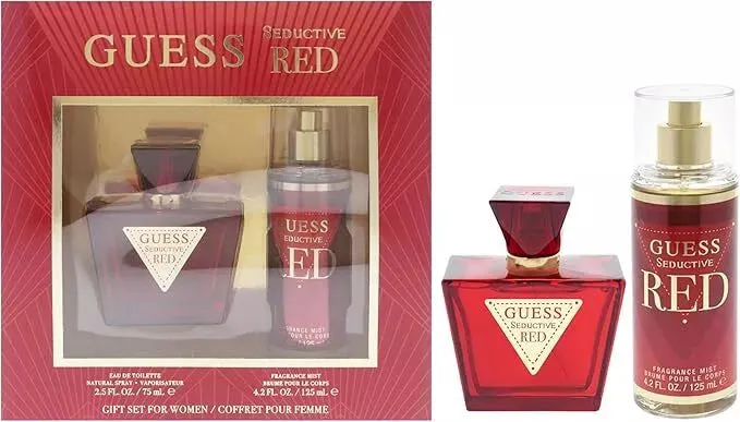 Seductive Red Edt Gift set With Body Mist