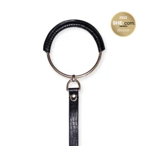 Signature Circle Dog Lead - Black