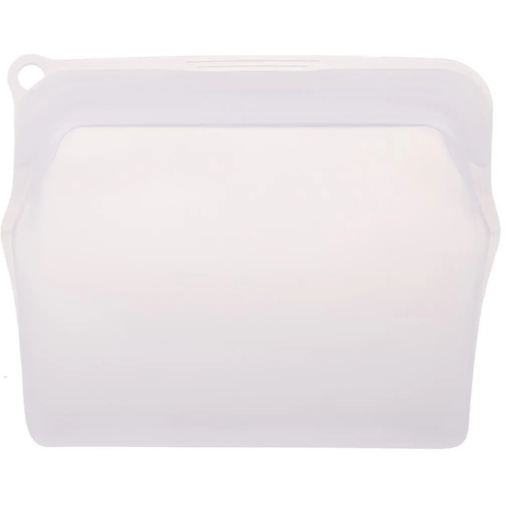 Silicone Medium Food Storage Bag 470ml - White