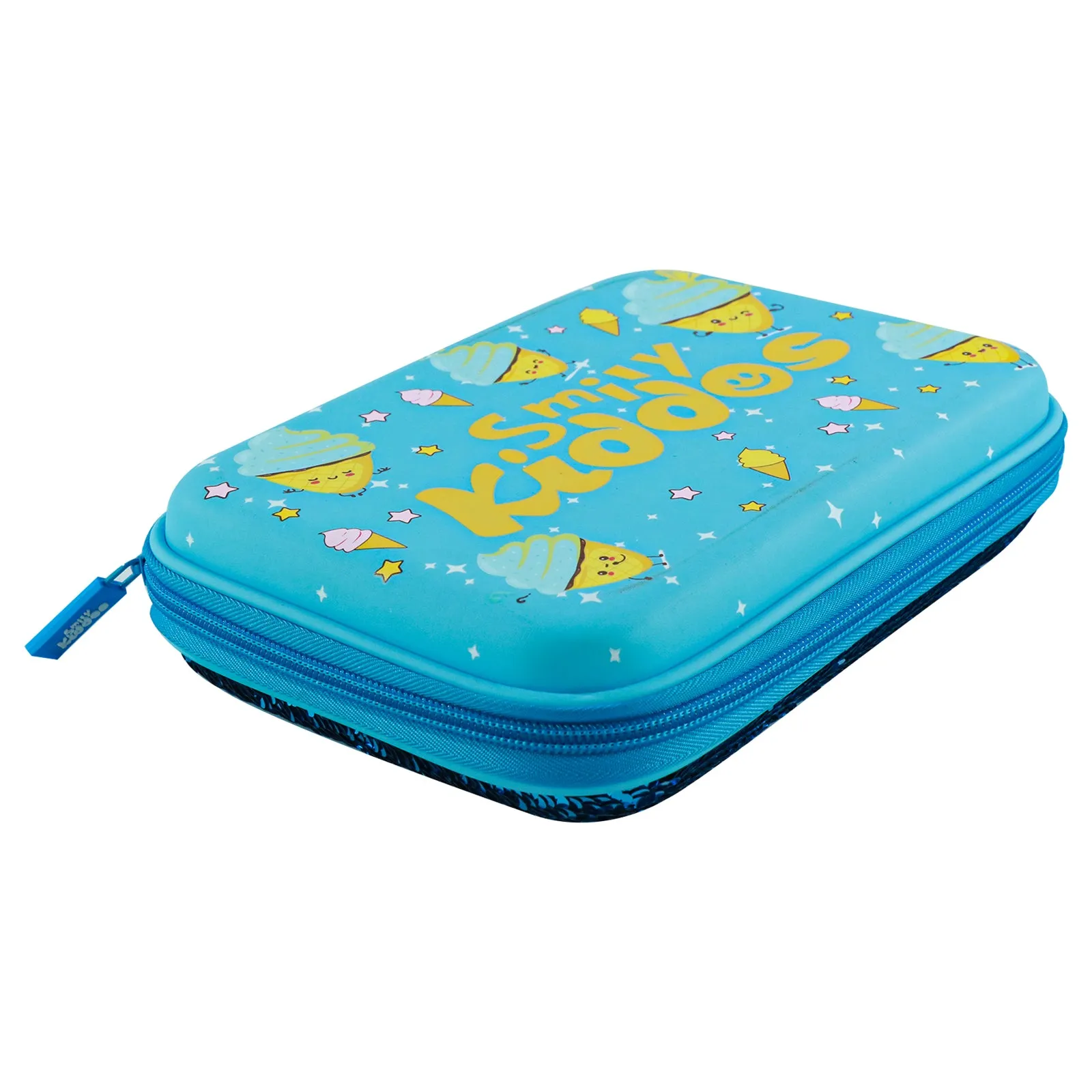 Smily kiddos Bling pencil case Ice cream Blue