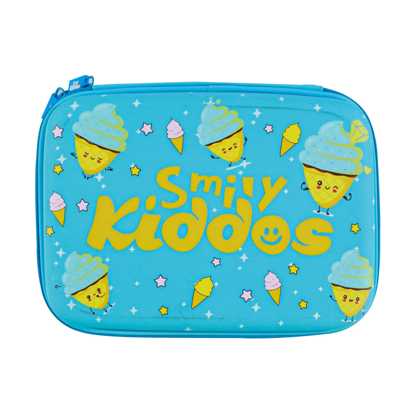 Smily kiddos Bling pencil case Ice cream Blue