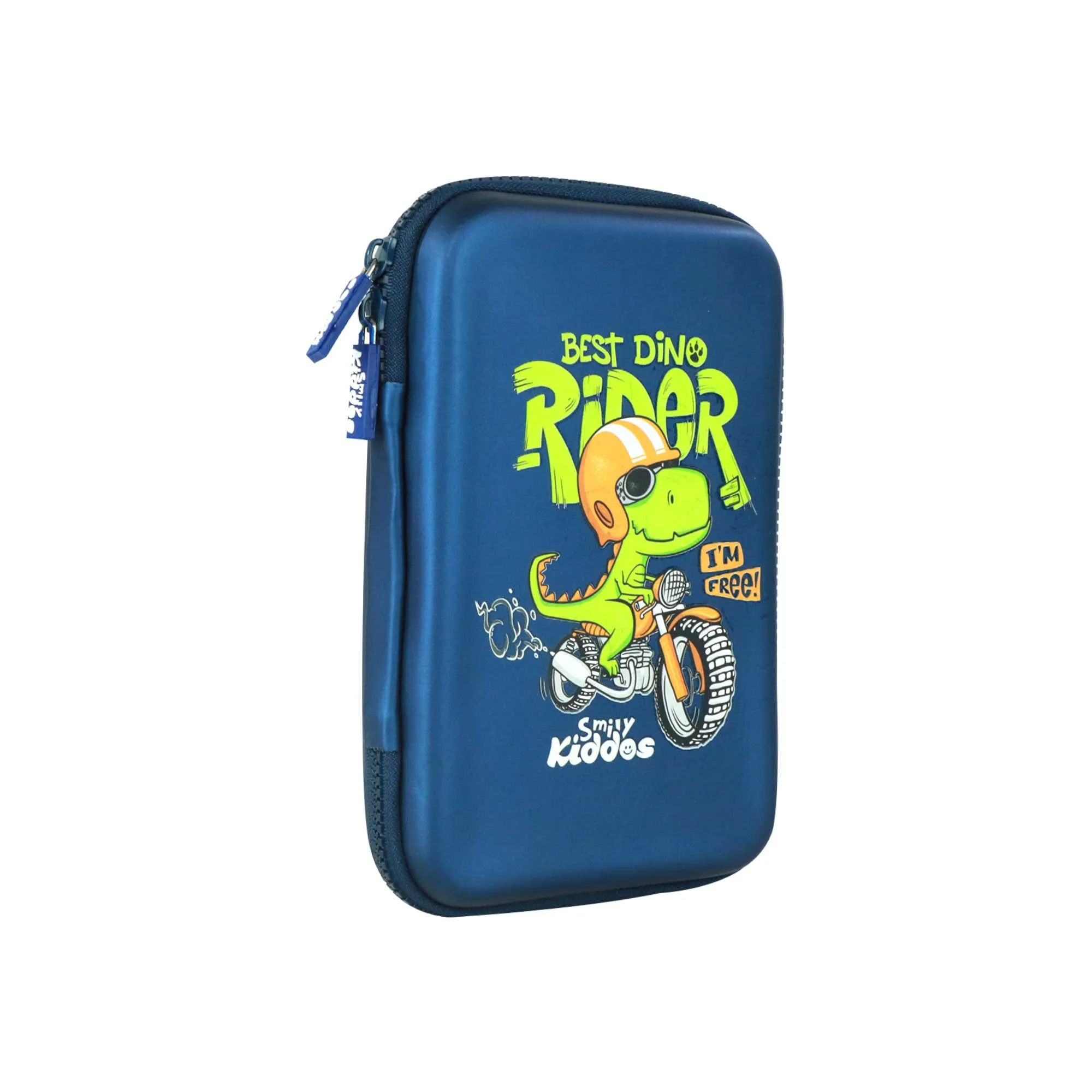 Smily kiddos Single Compartment Rider Dino - Navy Blue