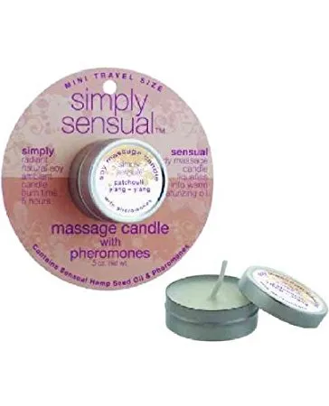 Soy Massage Candles with Pheromones