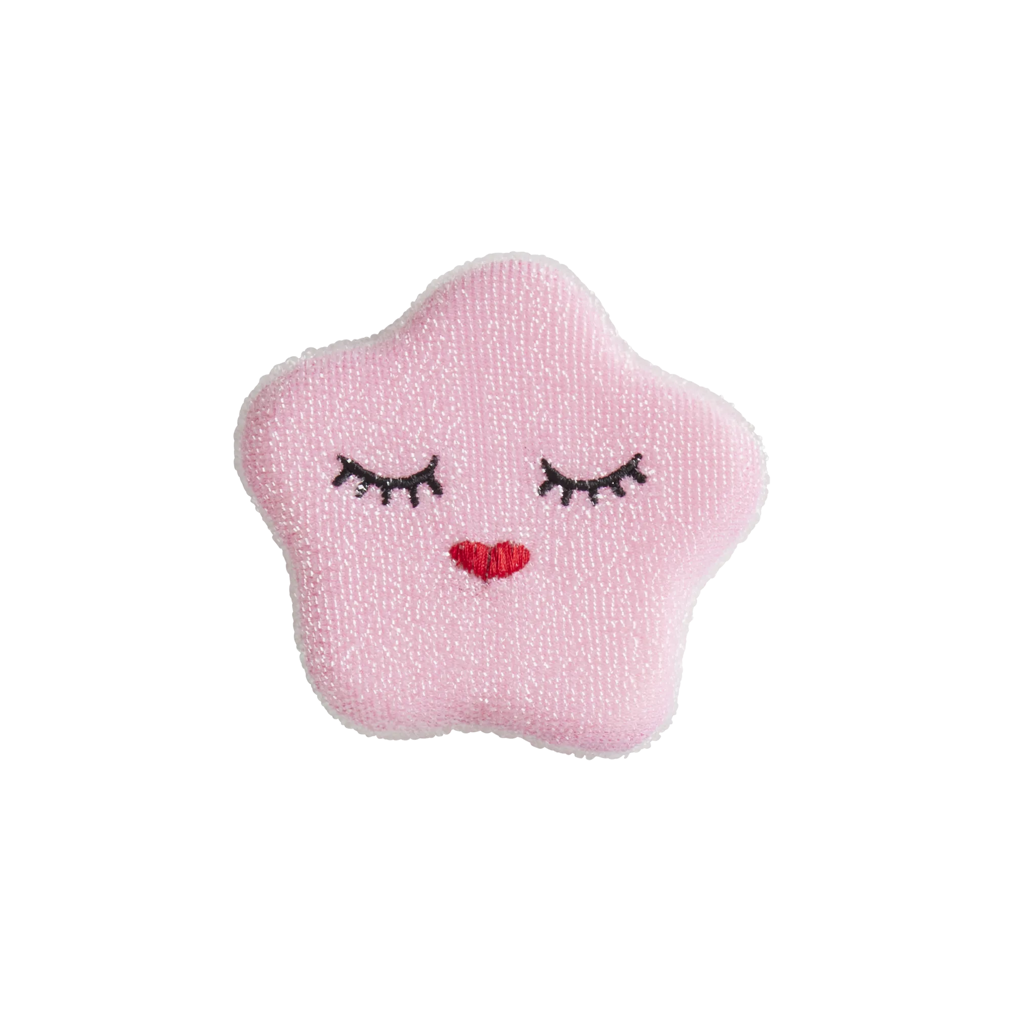 Star Polyester Sponge - Soft Pink