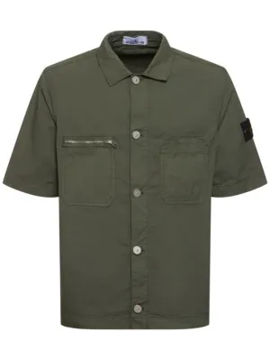 Stone Island   Short sleeve overshirt 