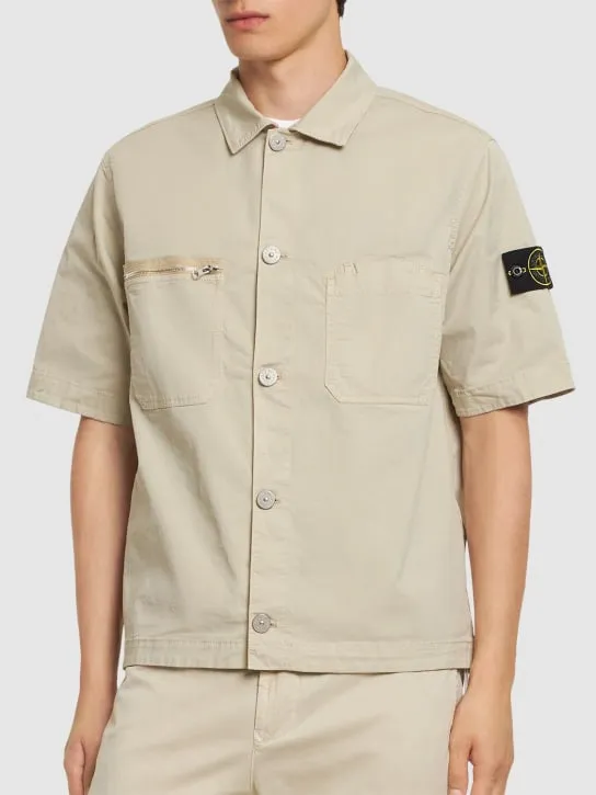 Stone Island   Short sleeve overshirt 