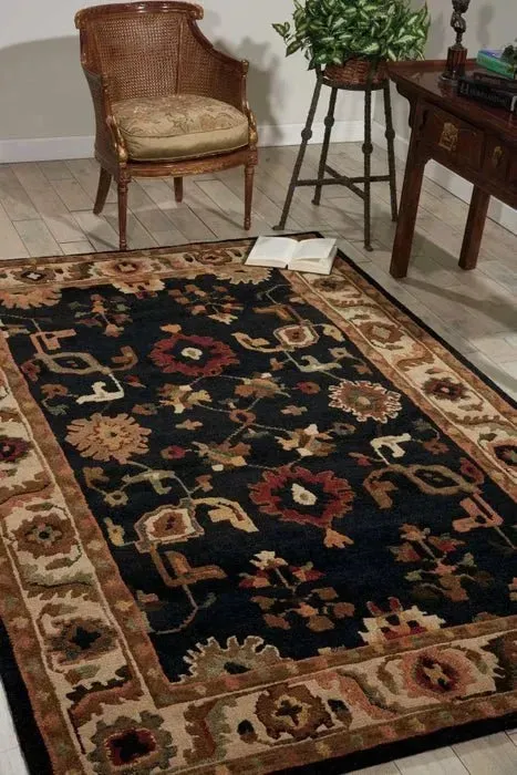 Tahoe TA08 Black Rug