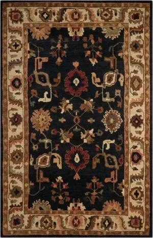 Tahoe TA08 Black Rug