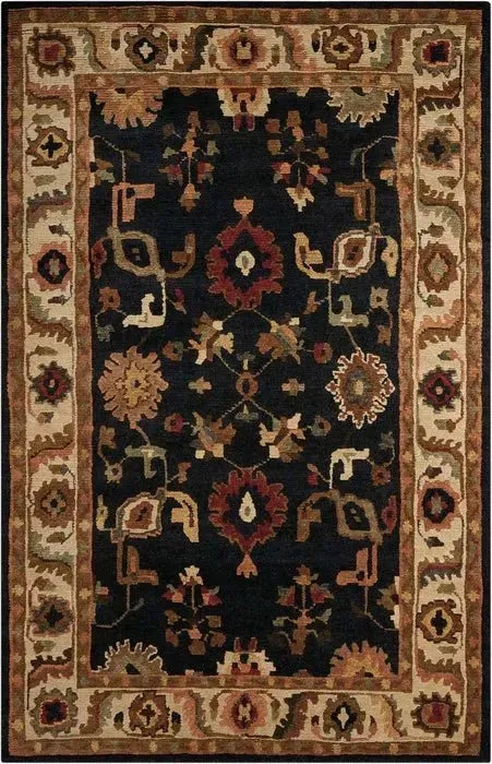 Tahoe TA08 Black Rug