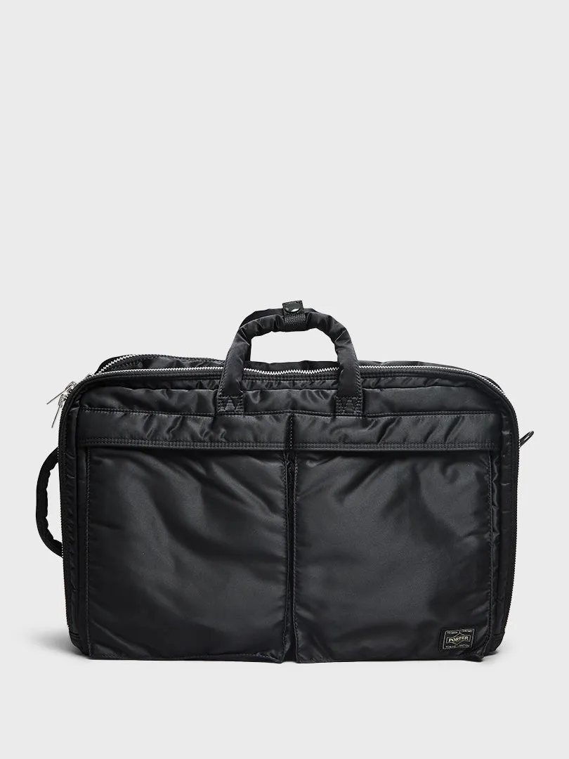 Tanker 3Way Briefcase in Black