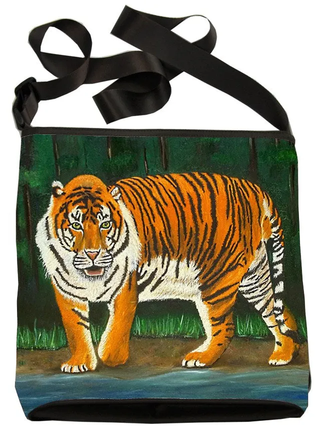 Tiger Large Cross Body Bag - Eminence