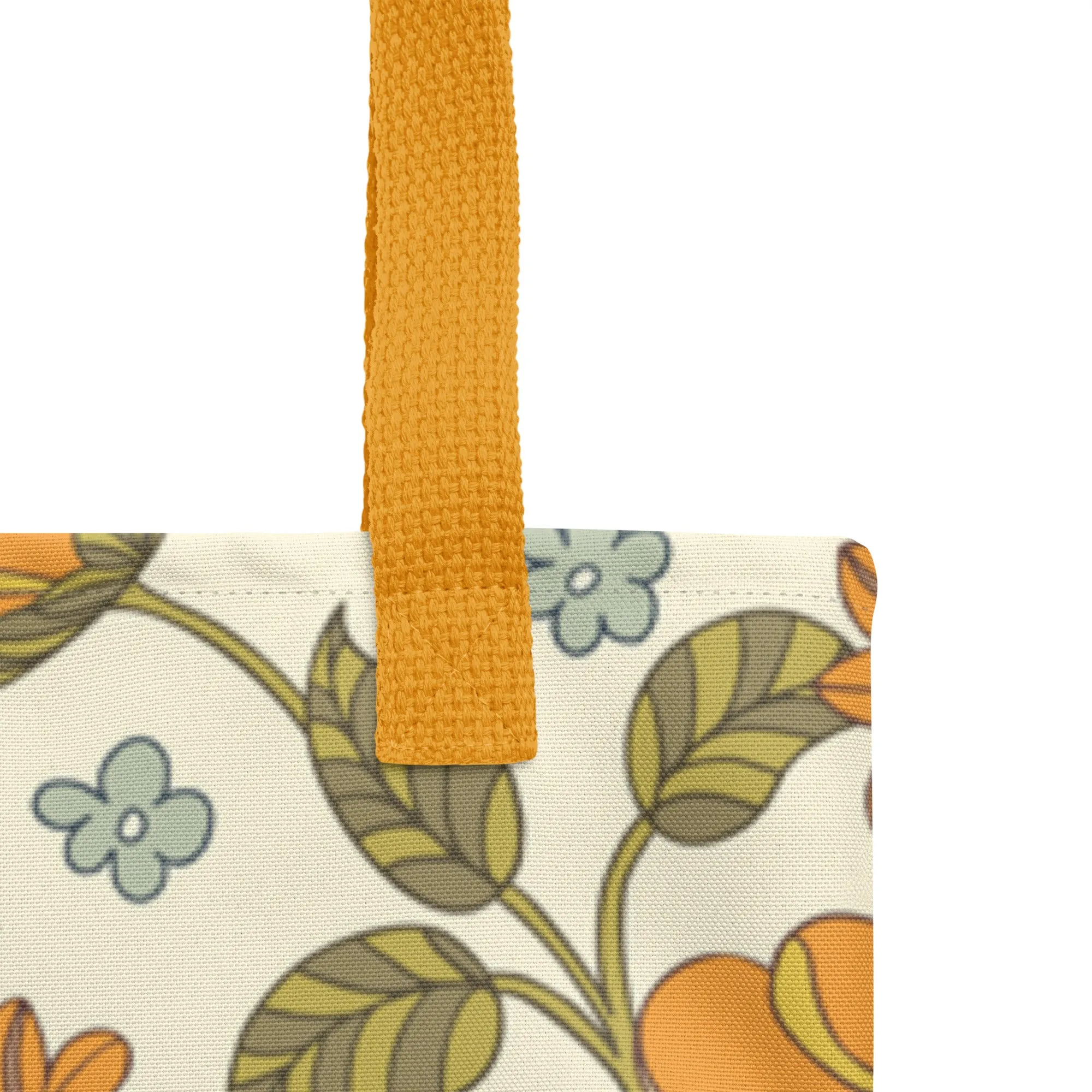 Tote Bag Women Designer (Flower Pattern 005)