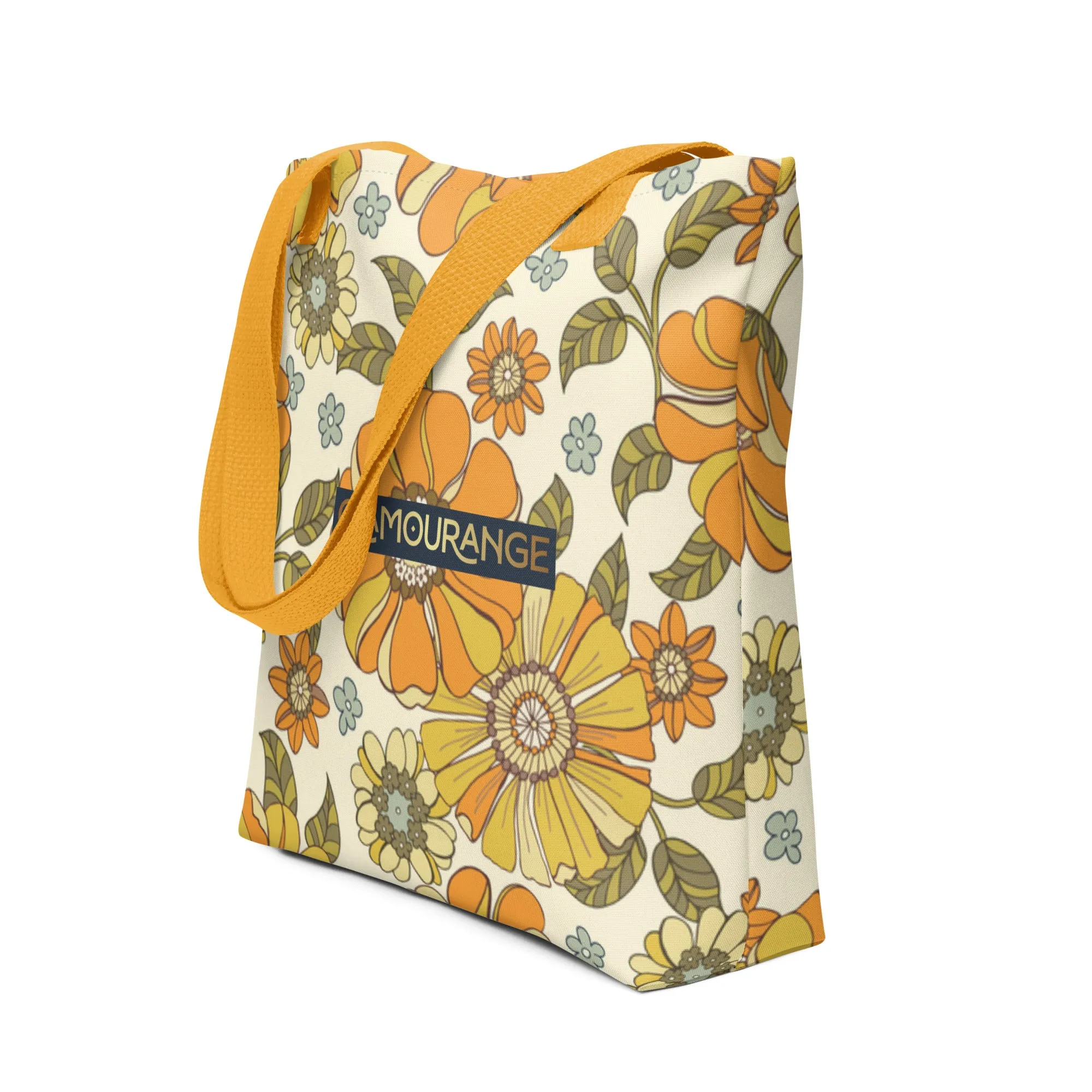 Tote Bag Women Designer (Flower Pattern 005)