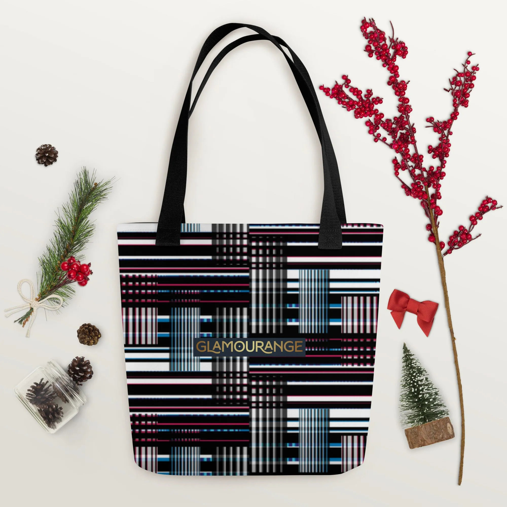 Tote Bag Women Designer (Stripe Bag Pattern 004)