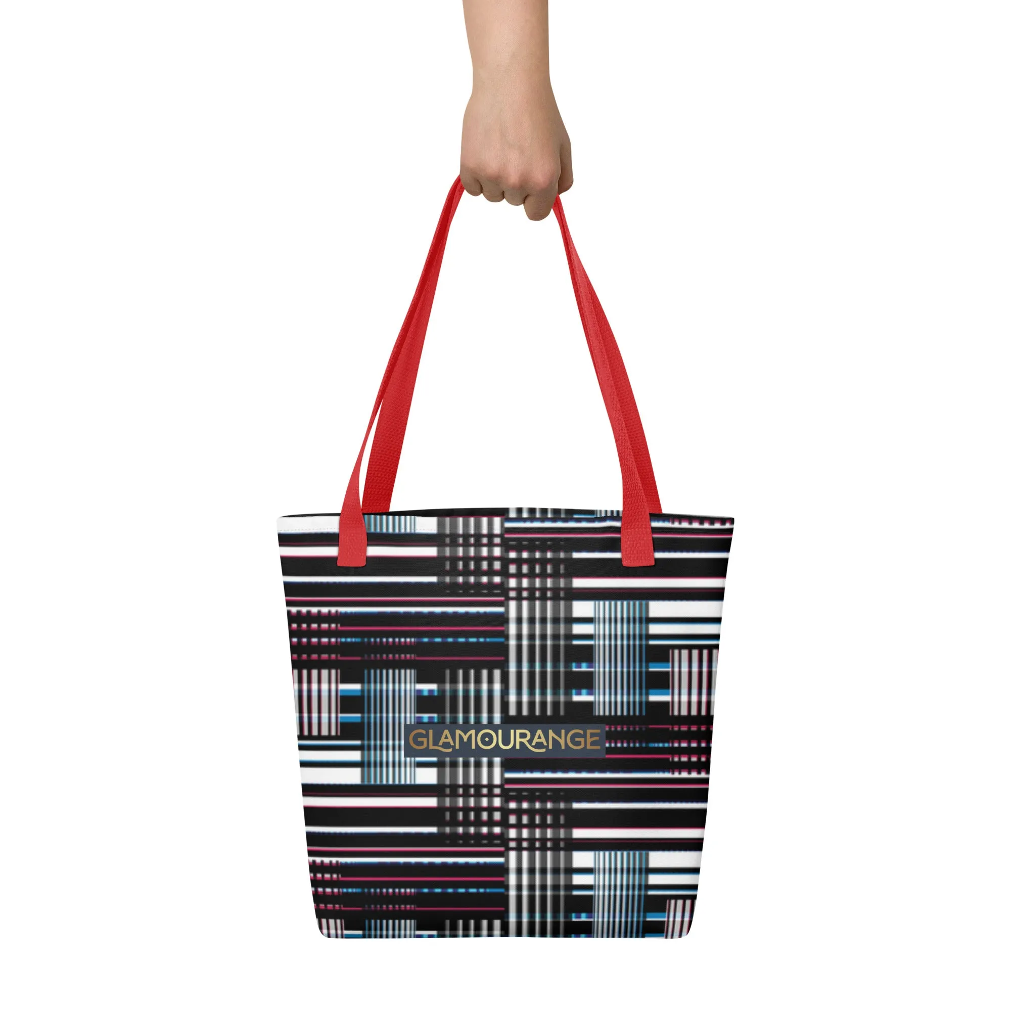 Tote Bag Women Designer (Stripe Bag Pattern 004)