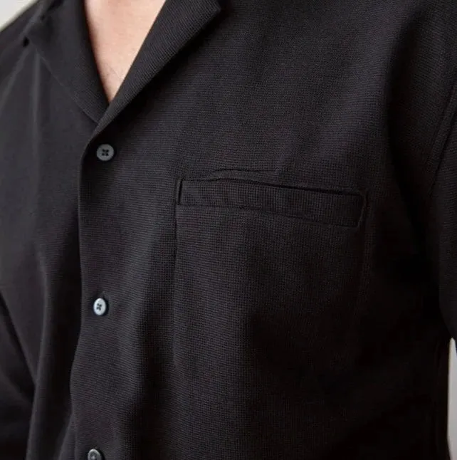 Turn-down collar shirt