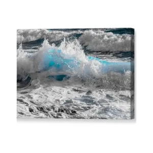 Turquoise Wave - Canvas Print