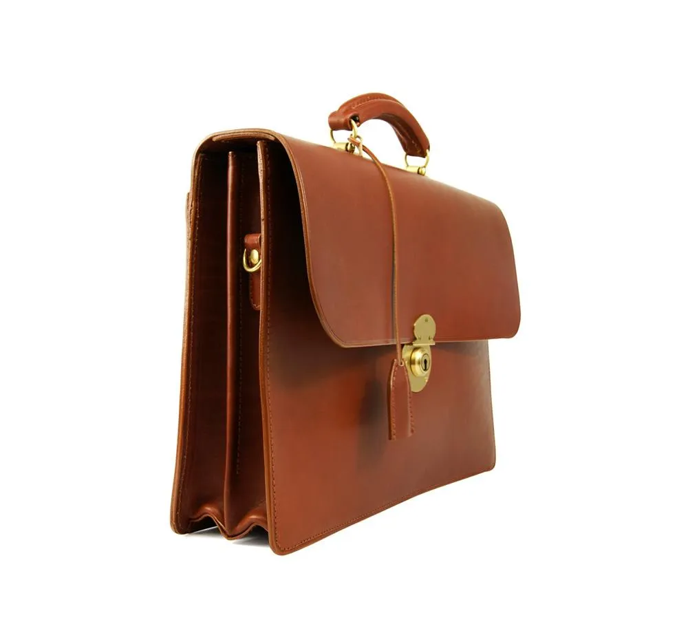 Two Pocket Traditional Briefcase