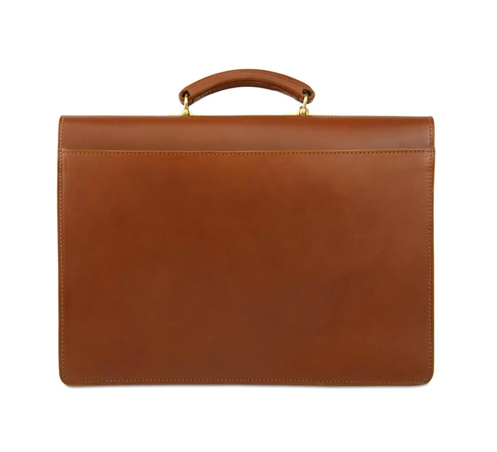 Two Pocket Traditional Briefcase