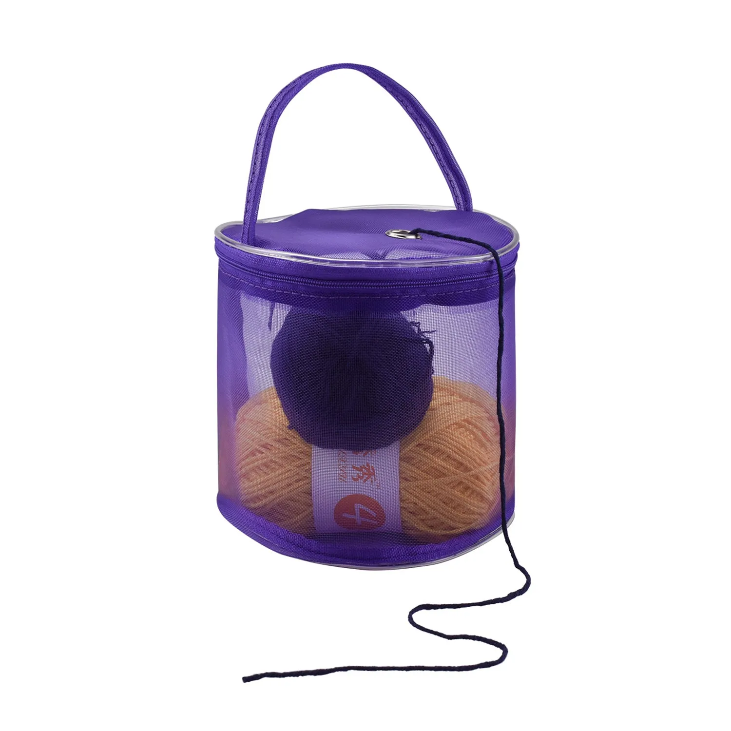 Universal Crafts Knitting Yarn Storage Bag Small #2 - Purple