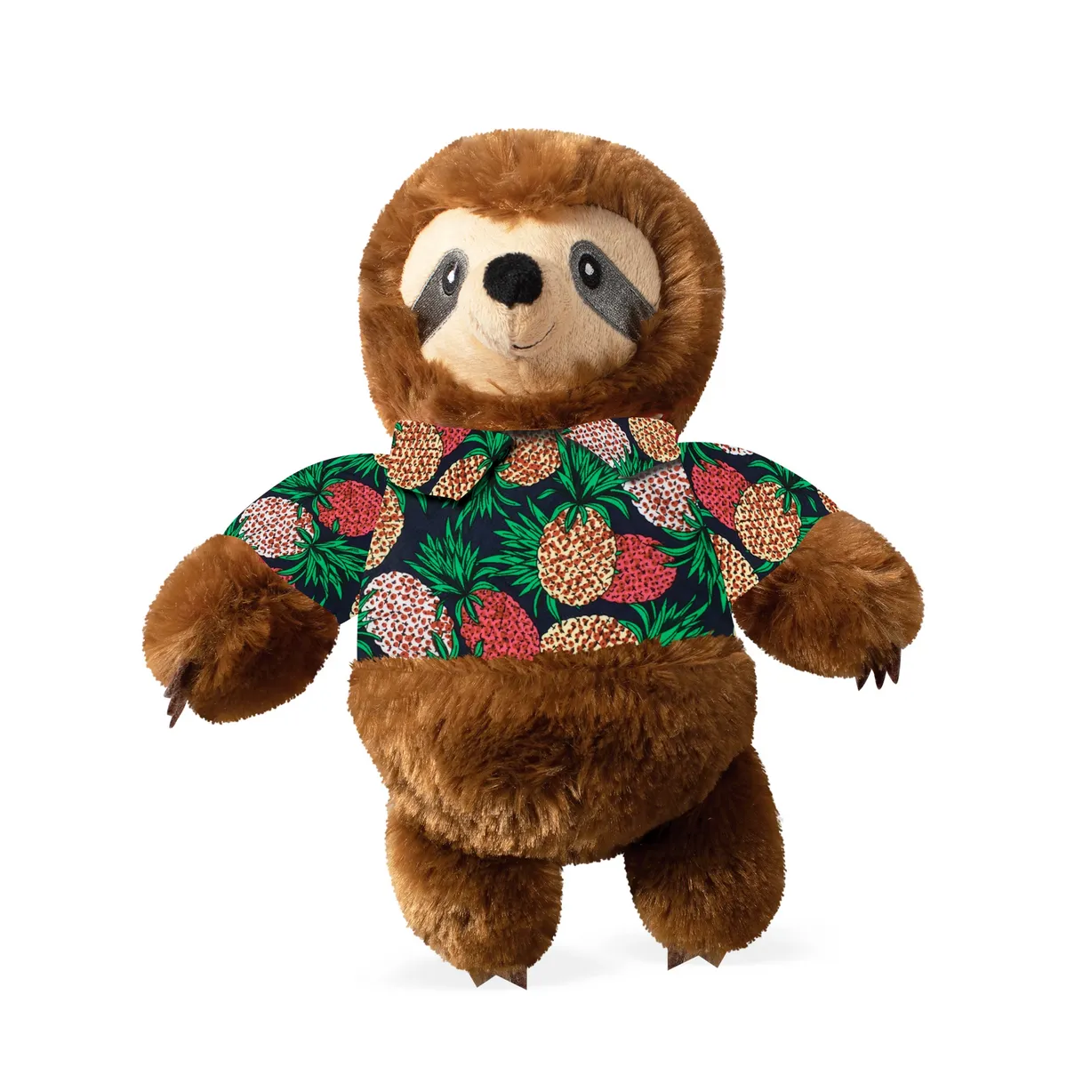 Vacay Vibes Sloth Squeaky Plush Toy