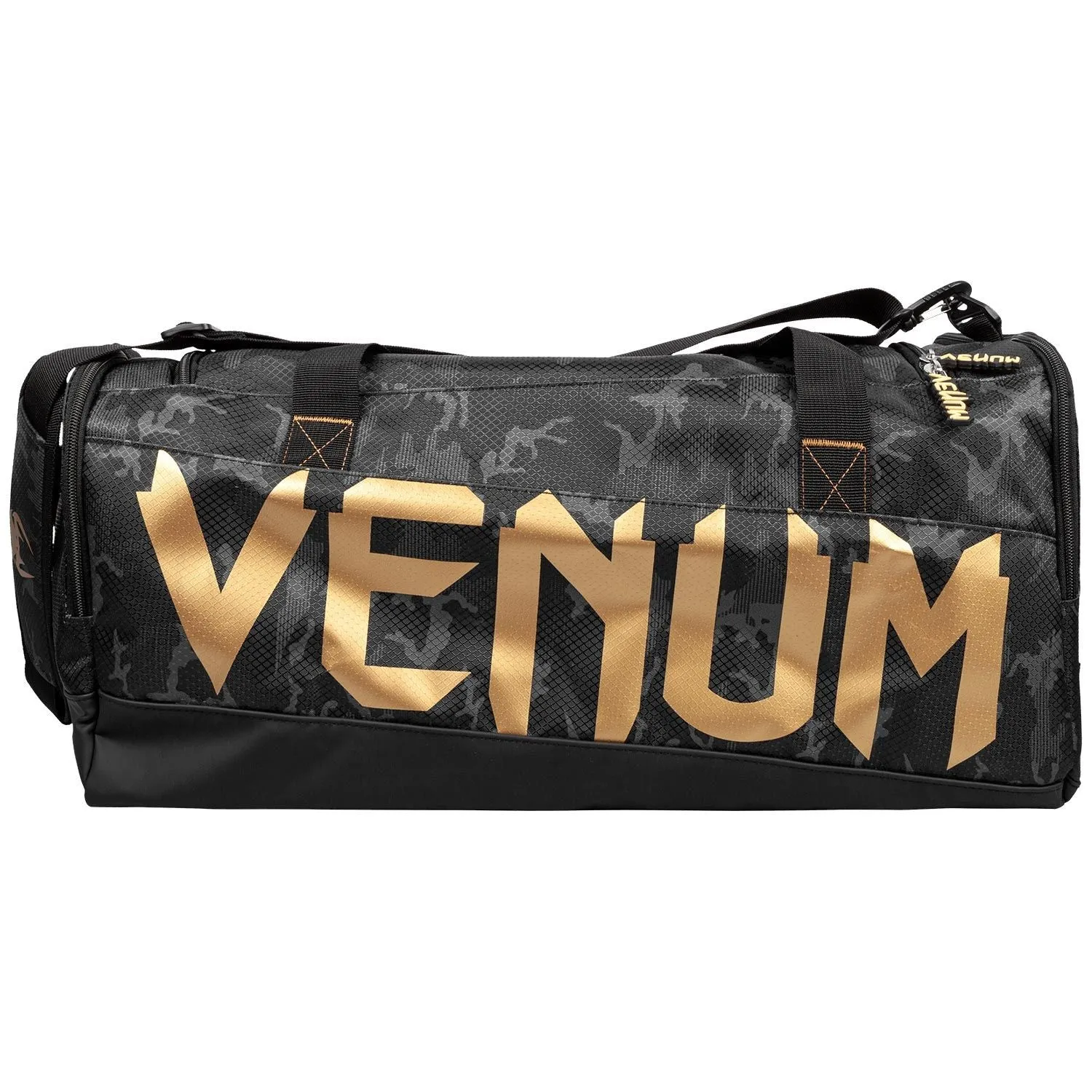 Venum Sparring Sports Bag - Dark Camo/Gold