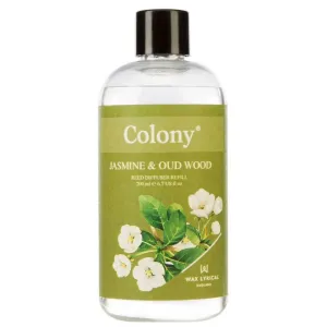 Wax Lyrical Colony 200ml Jasmine & Oud Diffuser Refill