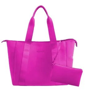 WEEKENDER NEOPRENE TOTE BAG - EVERLEIGH BERRY