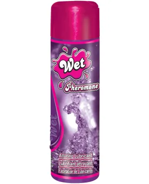 Wet Pheromone Alluring Water Based Personal Lubricant - 3.5 oz Bottle