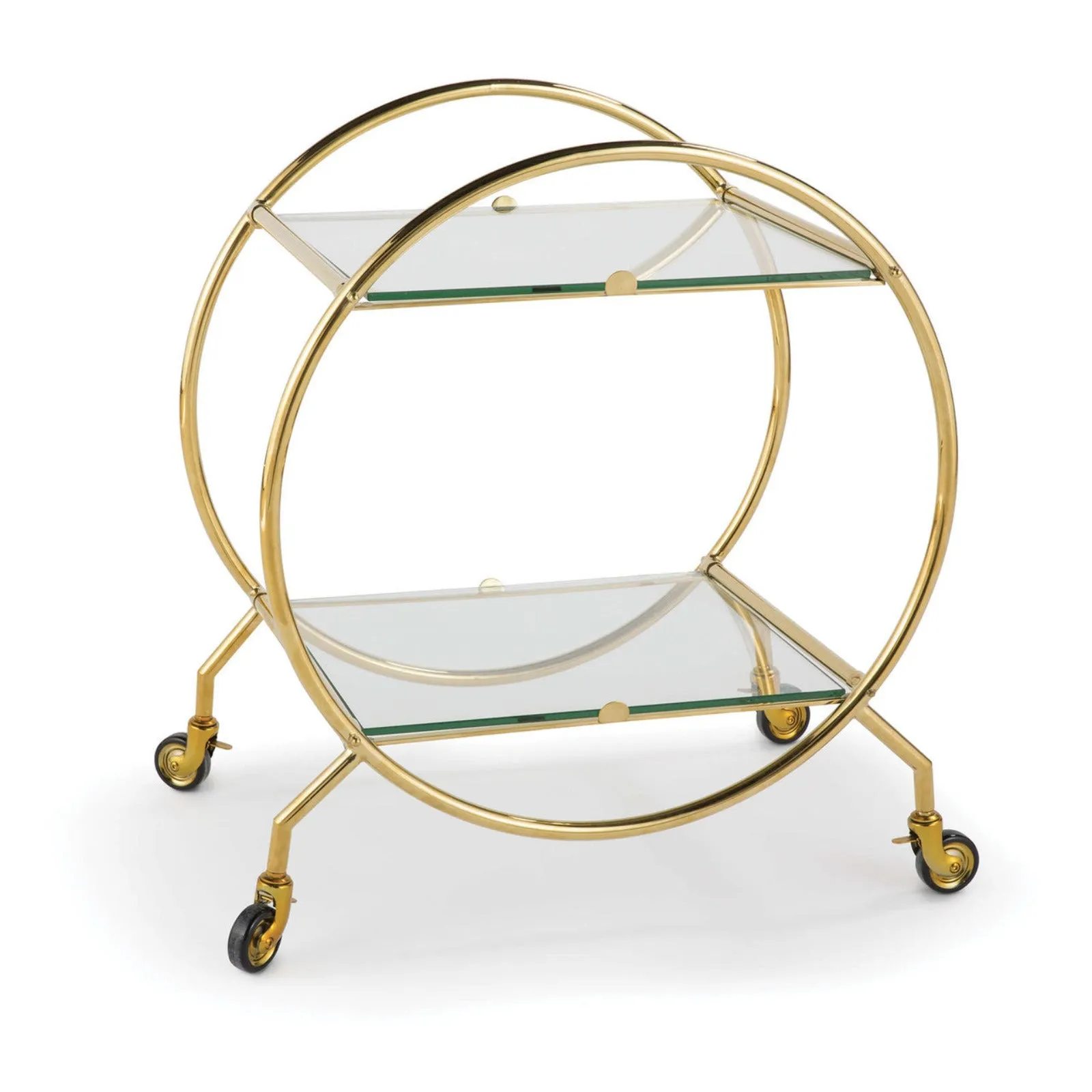 Whiskey Bar Cart (Gold)